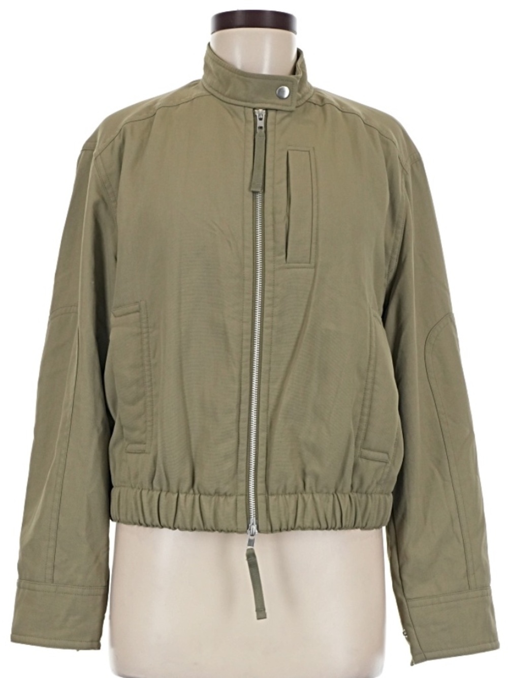 VINCE Cropped Bomber Jacket Size Medium